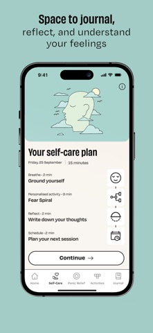CALMzone | Anxiety Relief iPhone screenshot