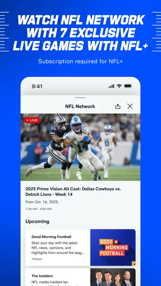 NFL, App Store screenshot 4