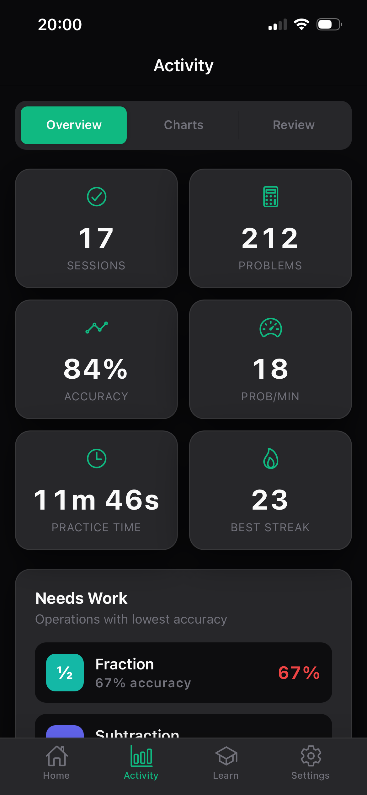 Numerio - Mental Math Trainer