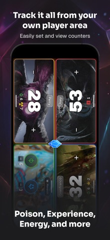 Rhystic: MTG EDH Life Counter screenshot