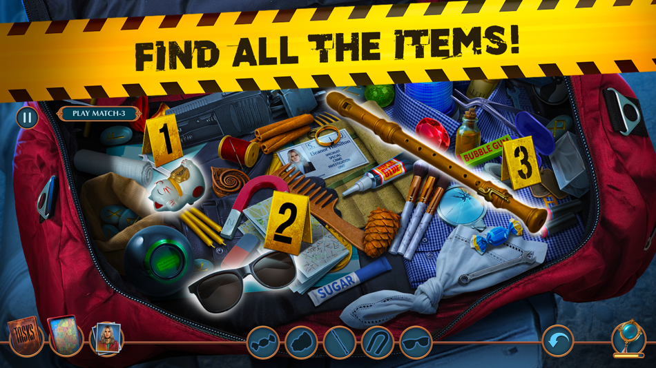 #1. Hidden Objects: Deathly Trick (iOS) By: DO GAMES LIMITED