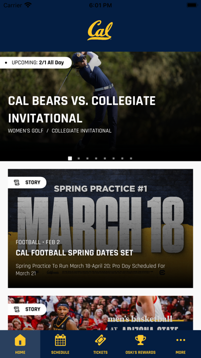 California Golden Bears Screenshot