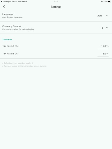 Unit Price Comparator iPad screenshot