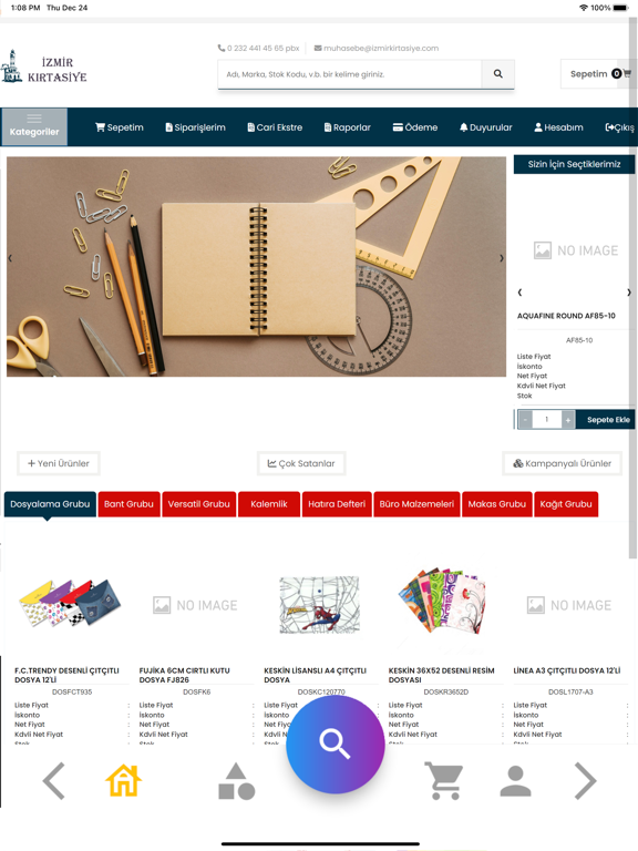 Screenshot #5 pour İzmir Kırtasiye B2B