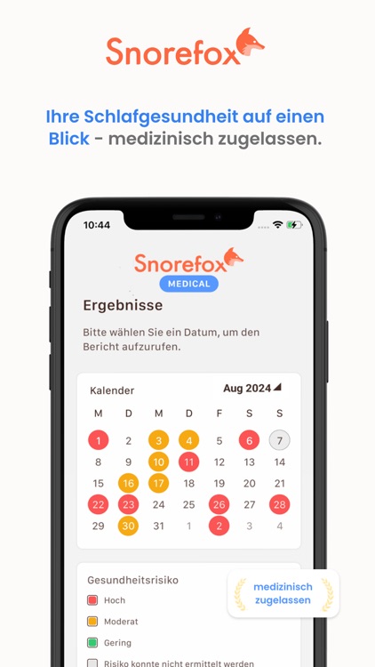 Snorefox - Sleep apnea check