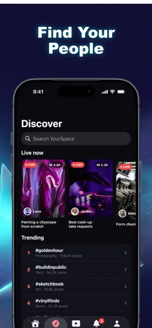 YourSpace Social screenshot 2