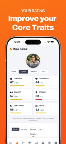 Thrive: Transform your life screenshot