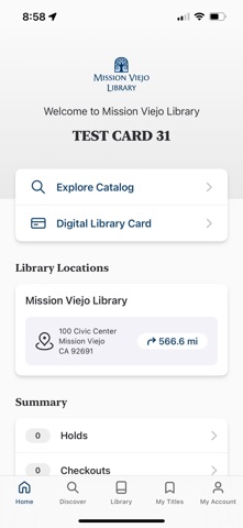 Mission Viejo Library Screenshot 1 of 4