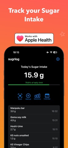 Sugrlog - Sugar Tracker Screenshot 1 of 5