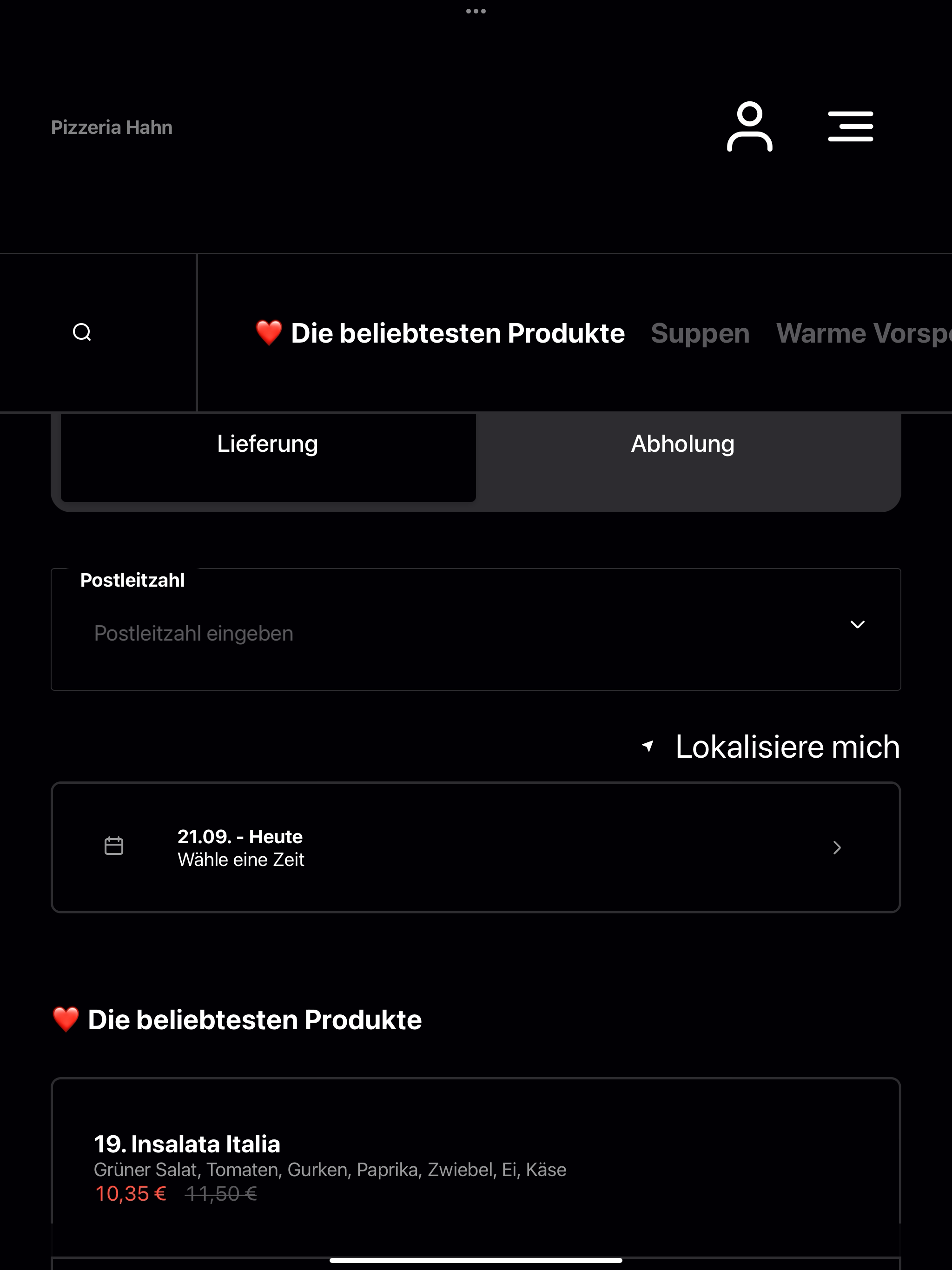 Pizzeria Hahn screenshot 7