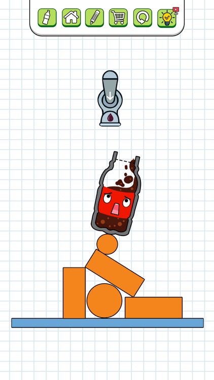 Fill The Bottle: Draw Line