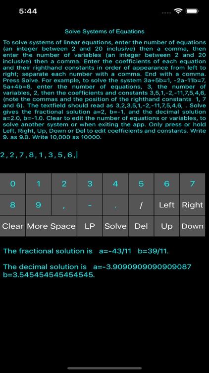 LinearSystemsSolver