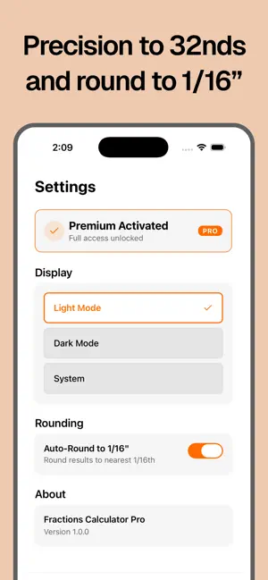 Fractions Calculator Pro screenshot 4