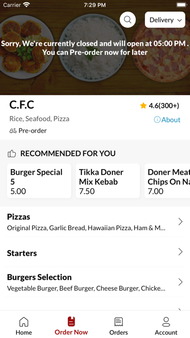 Clifton Food Court (CFC) Screenshot