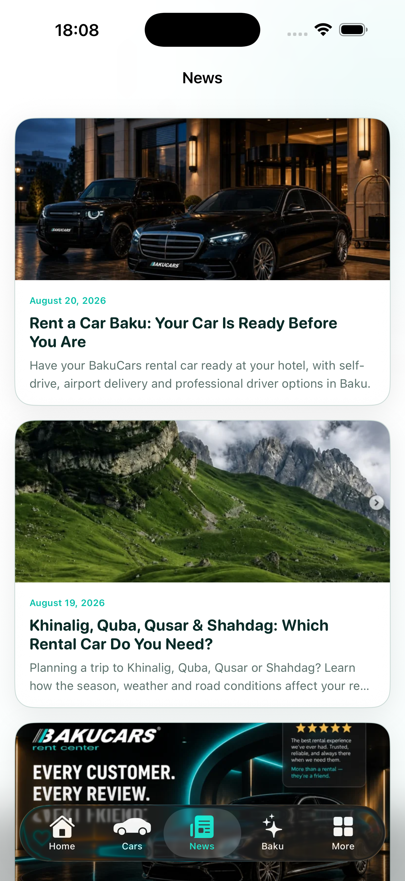 Baku Cars — Rent a Car screenshot 3
