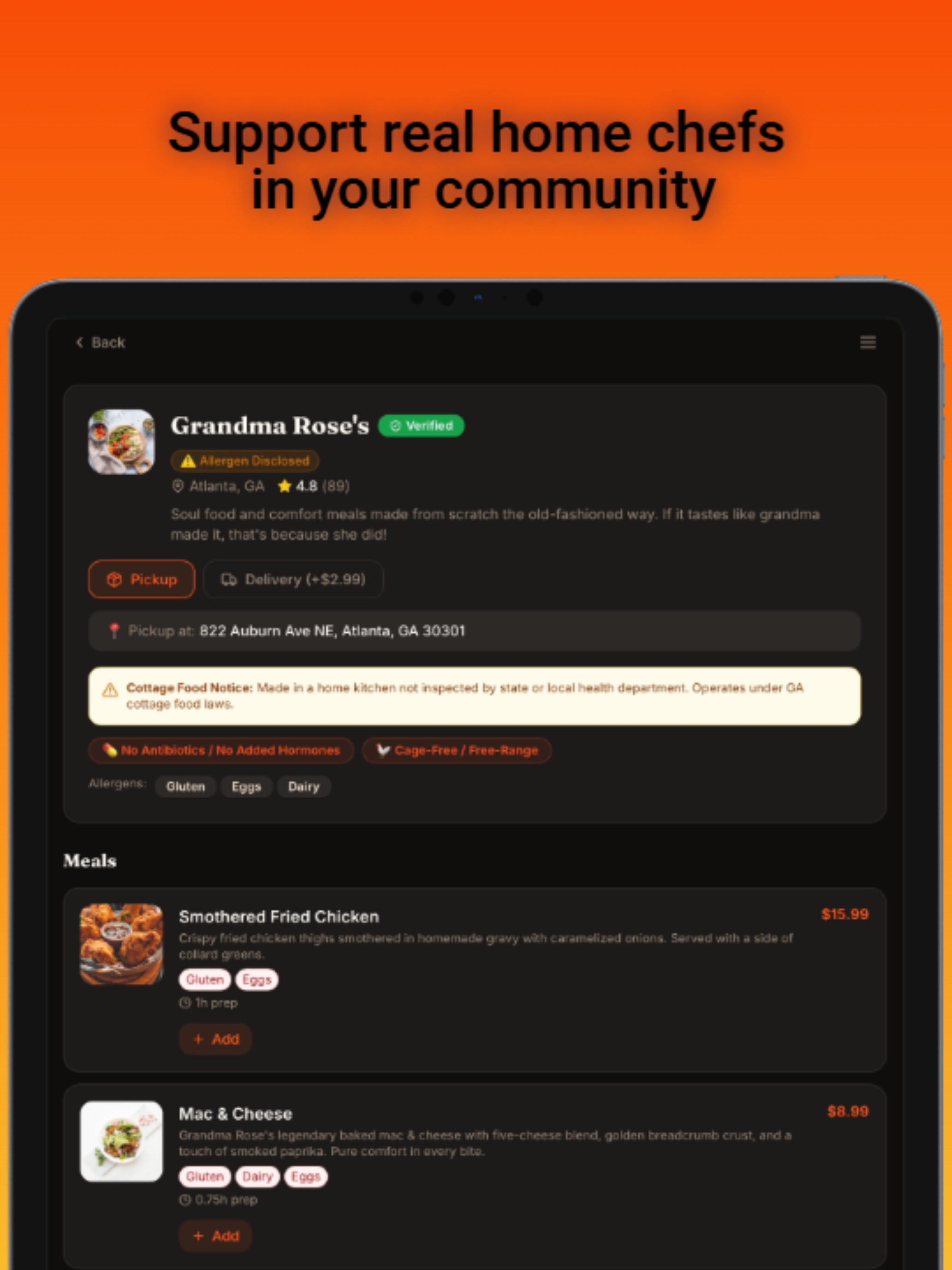 Crave - home kitchen screenshot 5