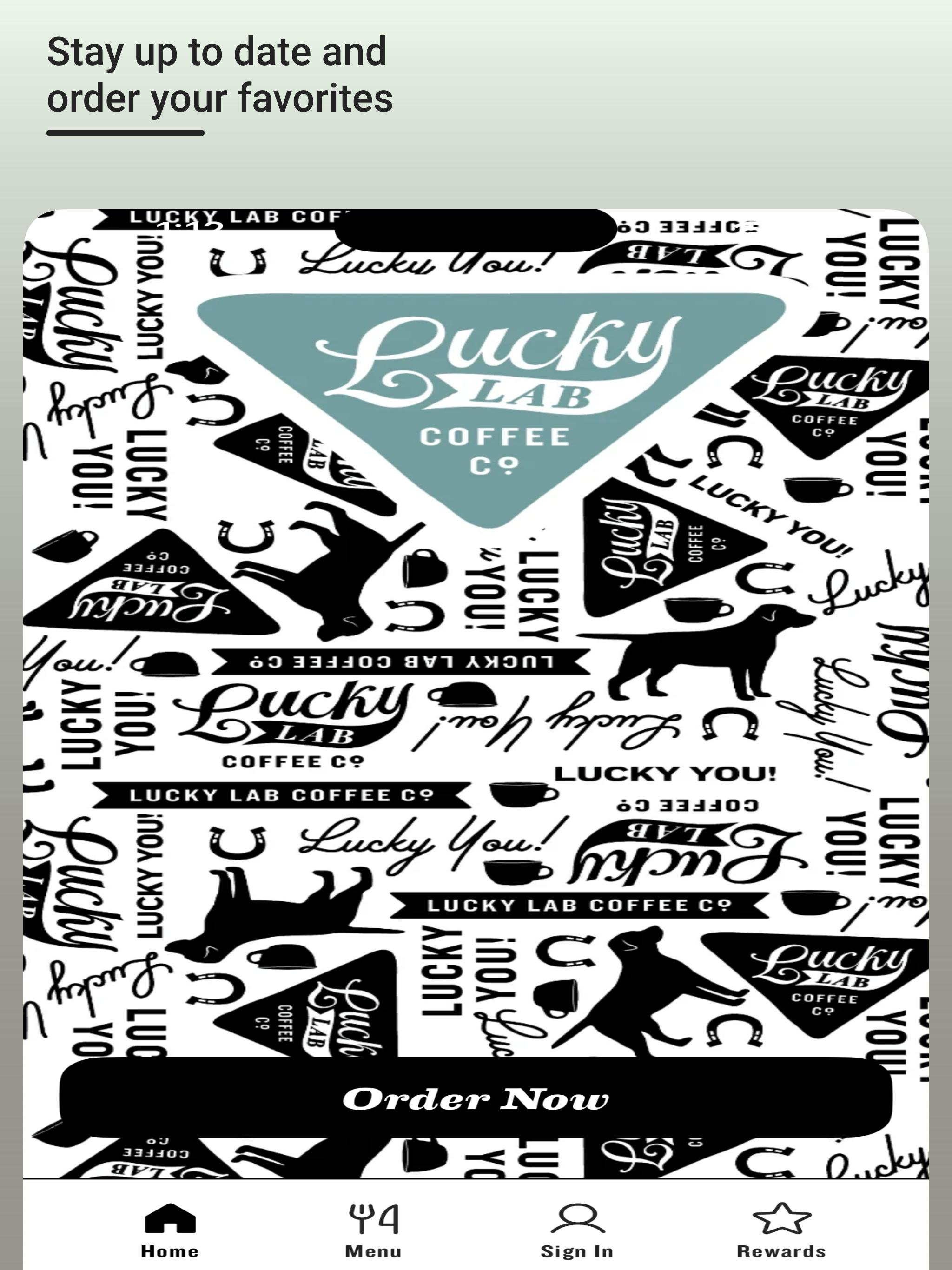 Lucky Lab Coffee screenshot 5