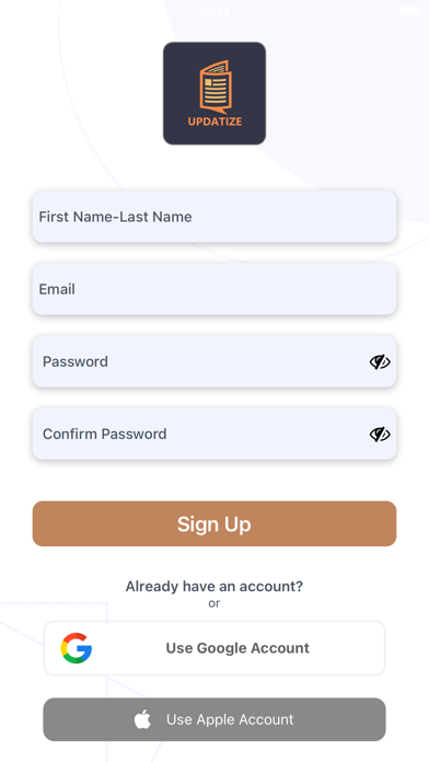 Updatize Screenshot