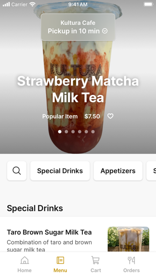 Kultura Cafe Screenshot