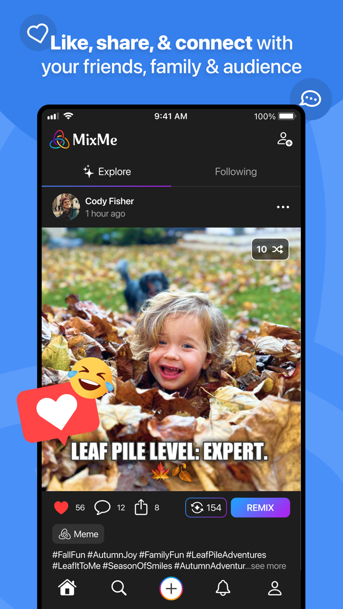 MixMe Create. Connect. Remix.