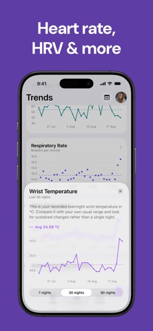 Sleep Rings & Trends: SleepKit Screenshot 4 of 5