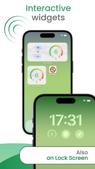 Quit Smoking Cigarette Tracker Screenshot