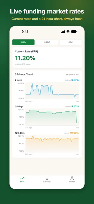 EarnUSD — Smart Yield Tracker screenshot 3