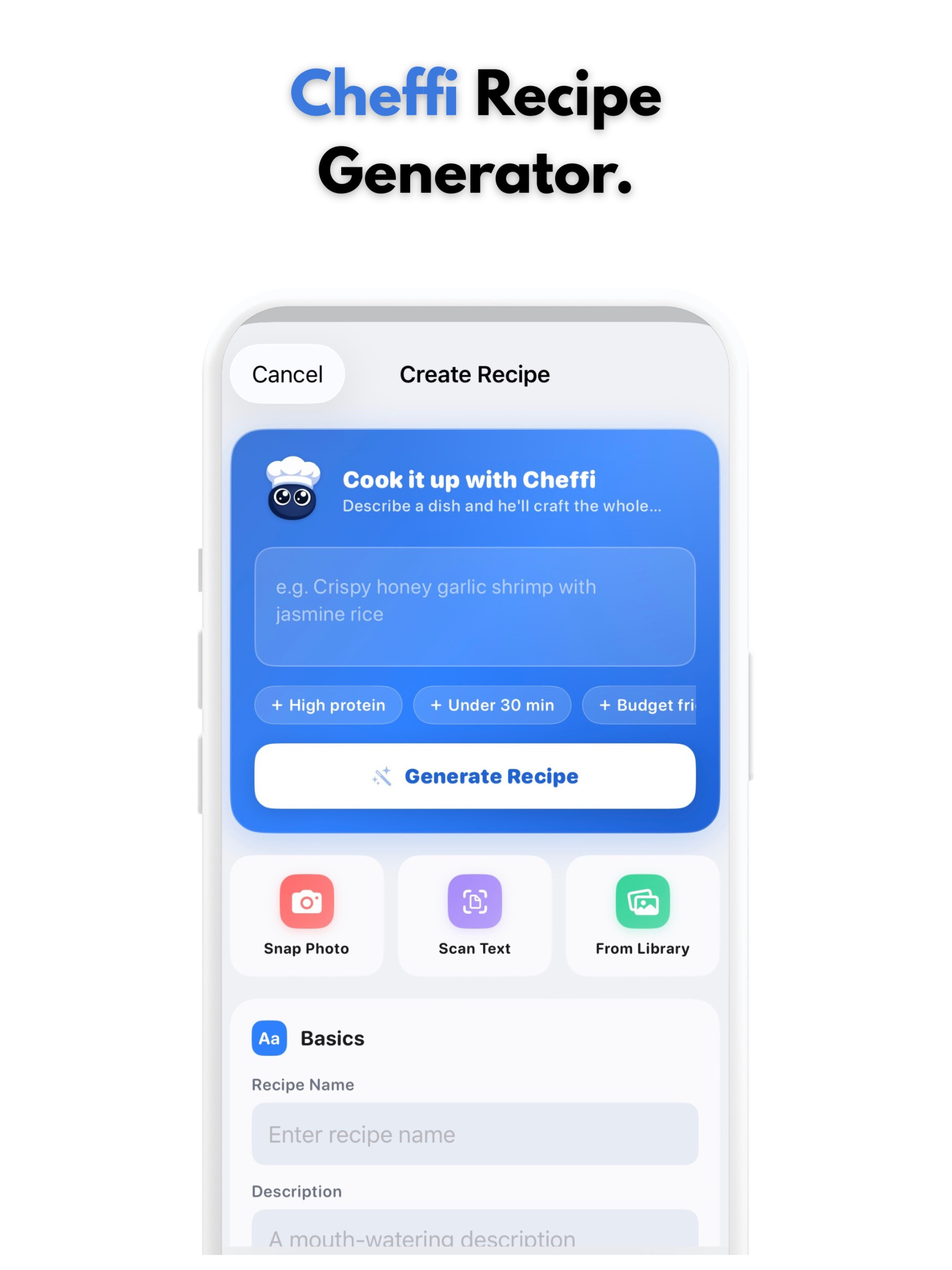 Cheffi - Meal Plan Assistant screenshot 14