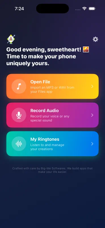 LovelyRingtones screenshot 1 of 4