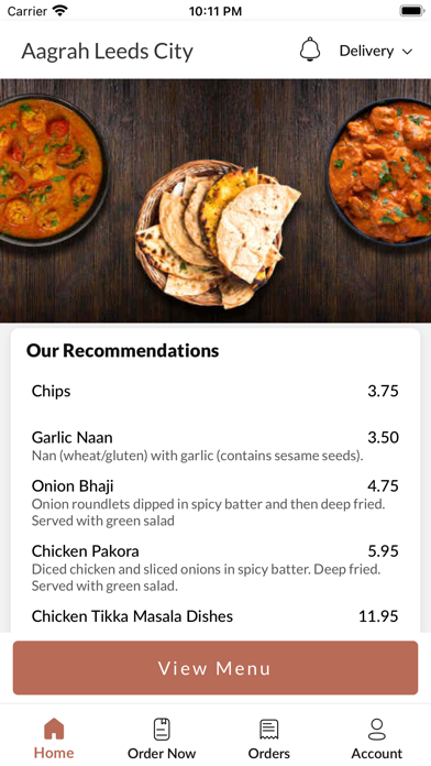 Aagrah Leeds City Screenshot