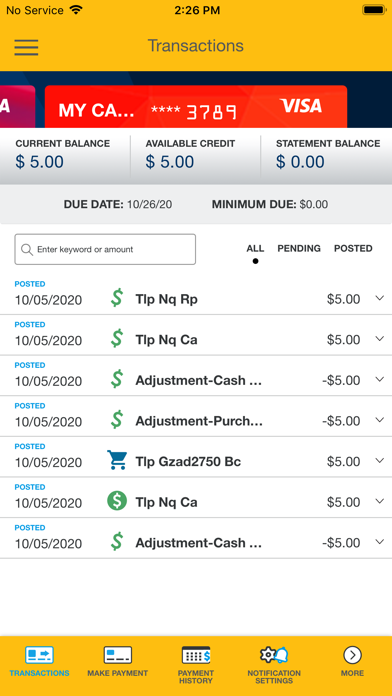 GPCU Cards Screenshot
