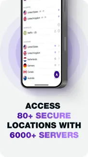 purevpn - fast and secure vpn iphone screenshot 4