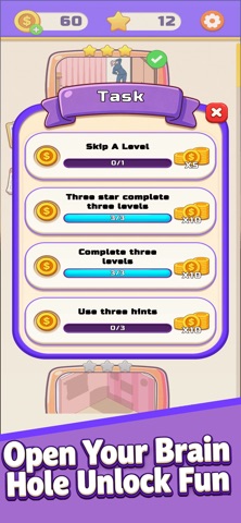 Brain Hole Hunt screenshot