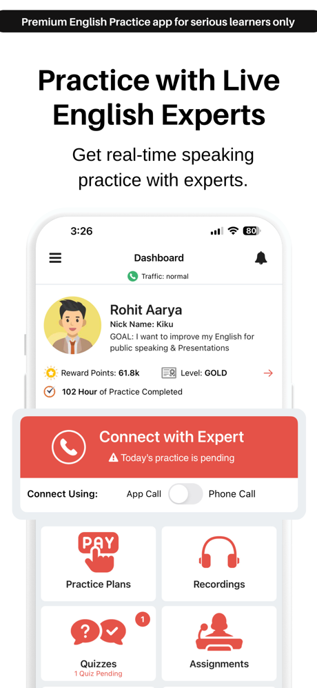 EngVarta: English Speaking App screenshot 1
