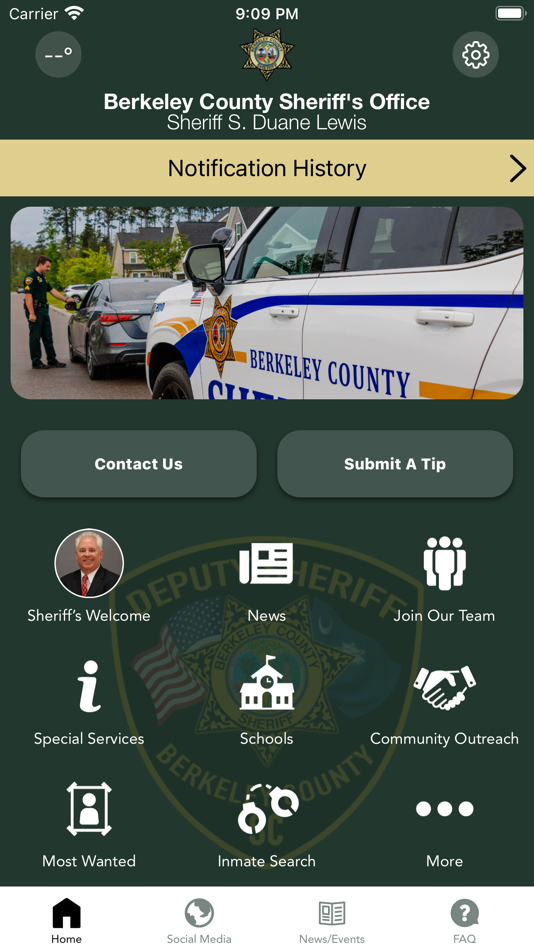 #1. Berkeley County Sheriff SC (iOS) By: Berkeley County Sheriff's Office
