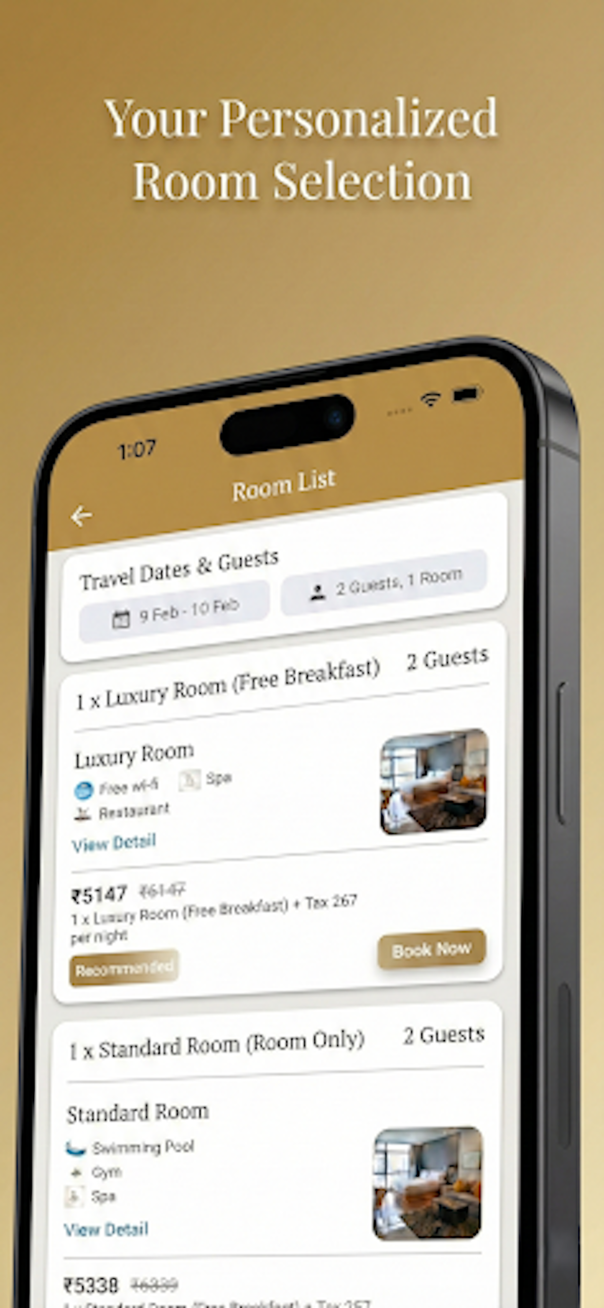 Marks: Hotel Booking App screenshot 3