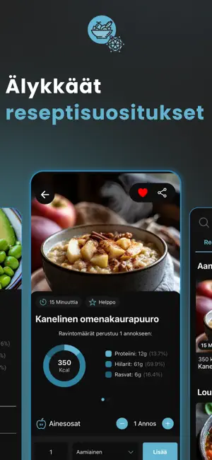 Ravinne - Kalorilaskuri screenshot 2