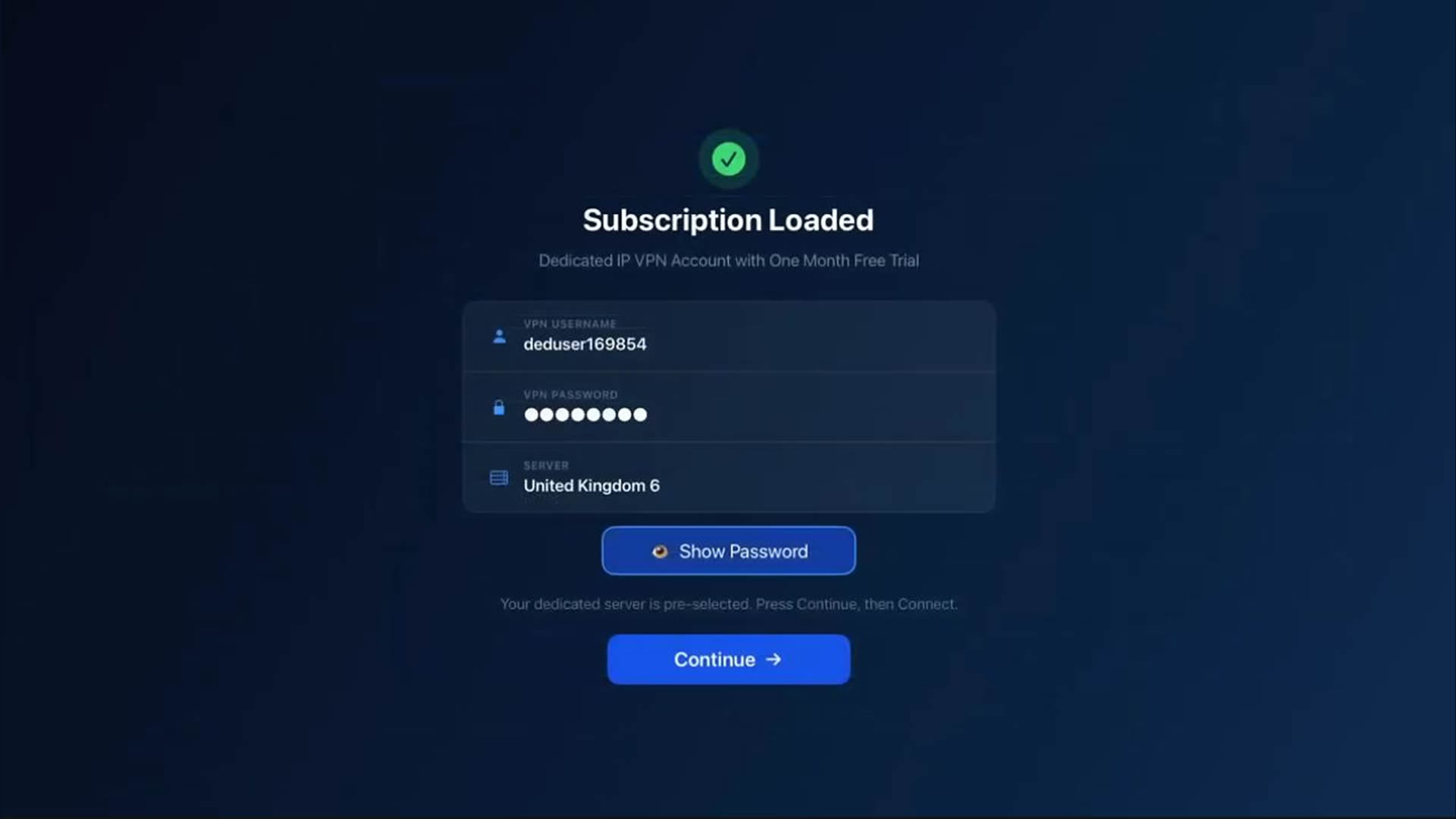 VPNUK for Apple TV screenshot 10