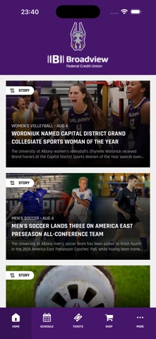 UAlbanySports Screenshot 1 of 3