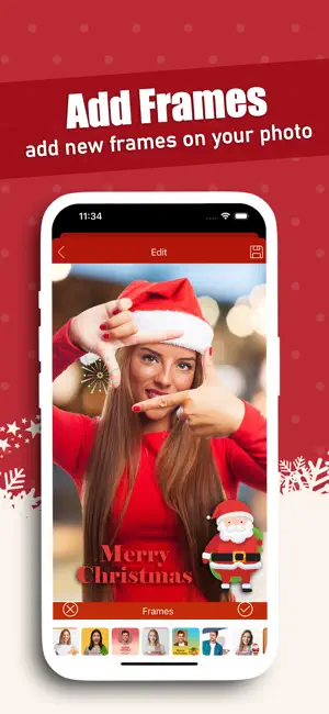 Christmas Greetings & Frames screenshot 2