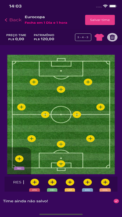 Premium League Fantasy Game Screenshot