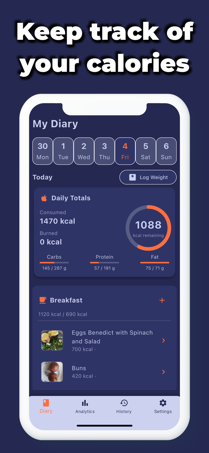 Calco - Calorie Counter App