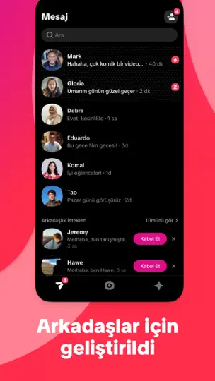 Whee - TikTok Sohbet iPhone Ekran Görüntüsü 2