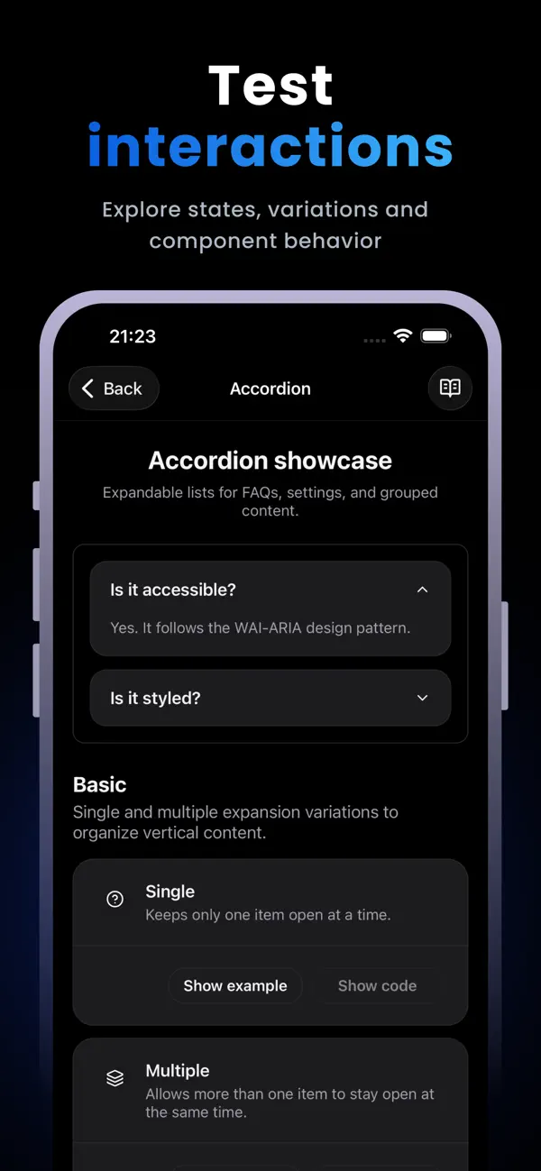 #4. React Native UI Kit – Nova (iOS) By: Alexander Friedrich