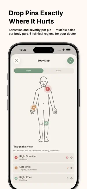 Tended: Symptom Tracker screenshot 3