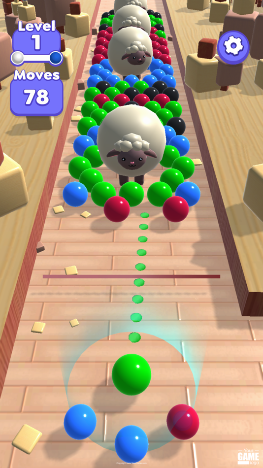 #3. 3D bubbles (iOS) 由: KometGames PTE.LTD.
