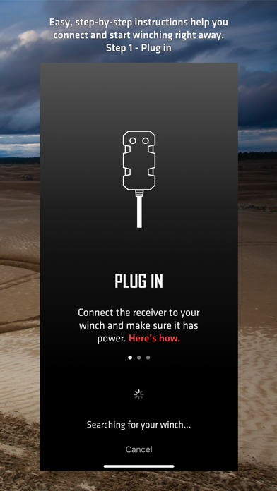WARN HUB Wireless Control Screenshot