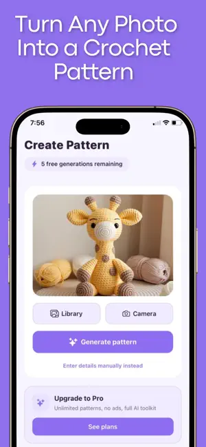 Crochet AI Identifier Patterns screenshot 1