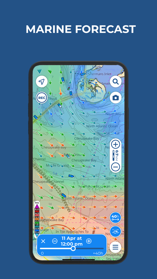 #4. Aqua Map Boating (iOS) Podle: GEC s.r.l.