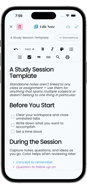 Helium - Student Planner screenshot 3